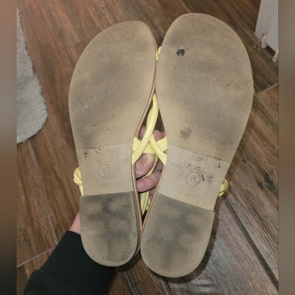 Target Women's Yellow Sandals - Picture 3 of 6